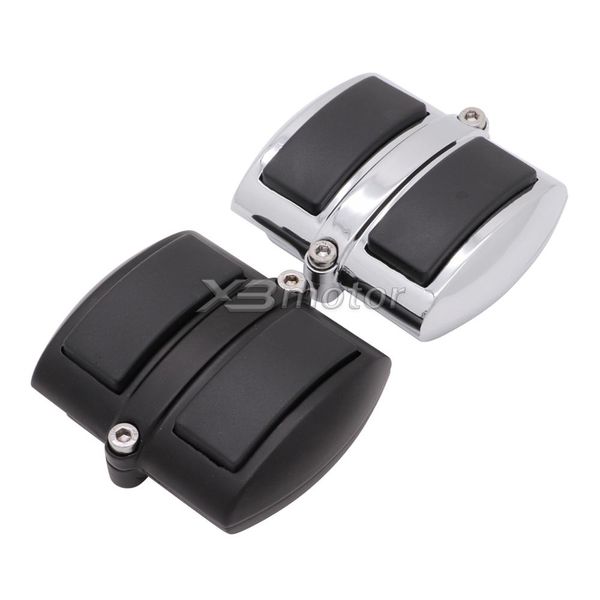 

motorcycle black chrome brake pedal pad cover for boulevard c50 c90 m50 intruder 1500lc volusia 800 vl800 marauder 800