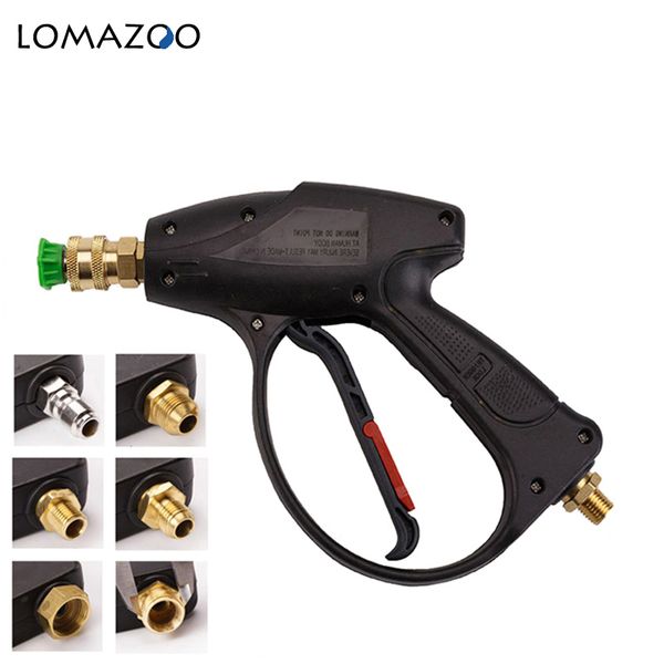 

1pc car washing water guns quick easy connector water gun power washer choose to change nozzles with multiple spray patterns