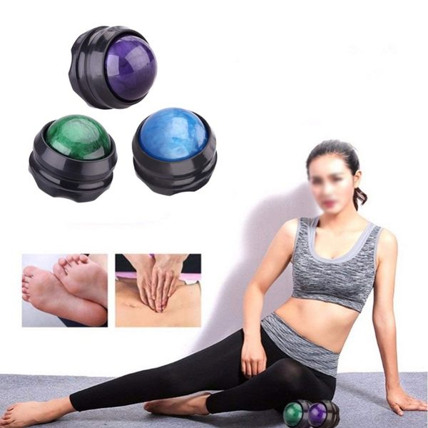 

1pc massage roller ball massager body therapy foot back waist hip relaxer stress release muscle relaxation fitness equipment