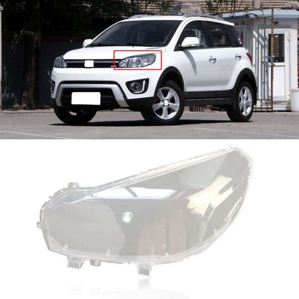 

capqx for great wall m4 front headlight head lamp cover waterproof lampshade lampcover bright clear lamp shade shell mask hood