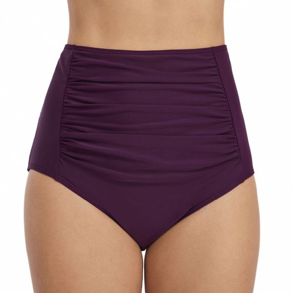 

women swim trunk solid swim short stretch board swimsuit bottom high waist bikini shorts swimming pants tankini beachwear