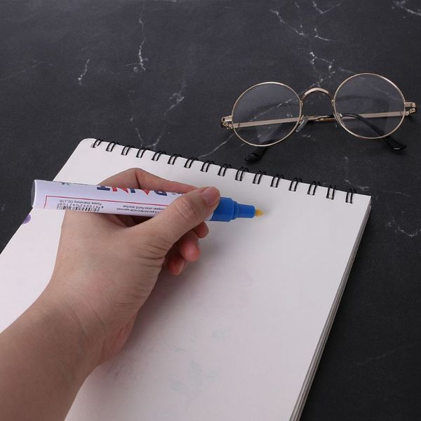 

new 1pc universal white car motorcycle whatproof permanent tyre tire tread rubber paint marker pen
