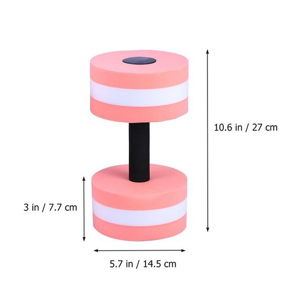 

1pc eva dumbbell swimming yoga floating pool dumbbell for women men