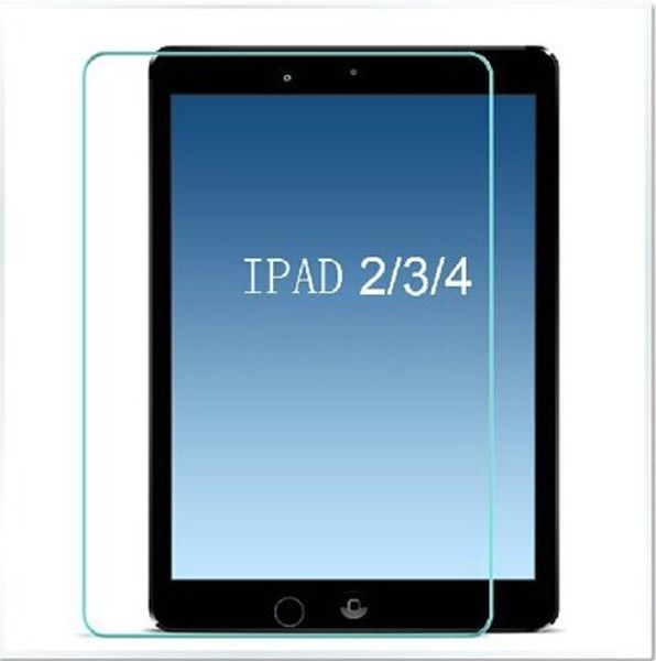 

screen protectors 9h tempered glass film for ipad mini 2 3 4 air9.7 tab4 7 inch with 10 in 1 package
