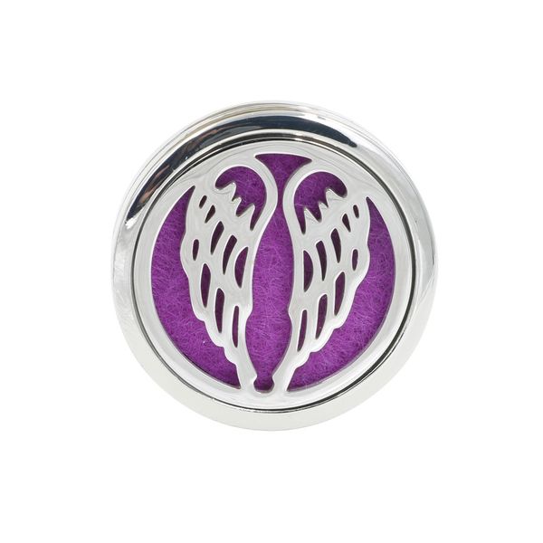 

stainless car air auto vent freshener essential oil gift decor clip decoration automatic car air freshener_1.23