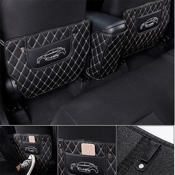 

seat anti-kick pad car interior modification rear armrest box protection pad protective for c-hr 2019