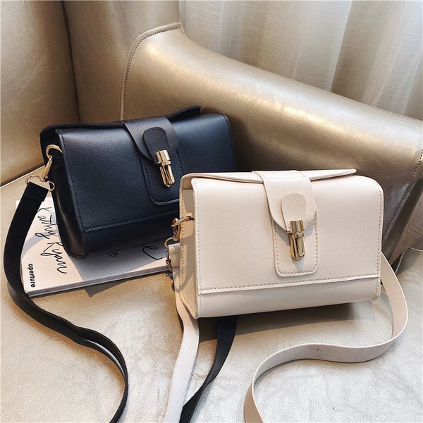

high-end fashion mini bag women's popular new fashion instert lock shoulder bag messenger square sling