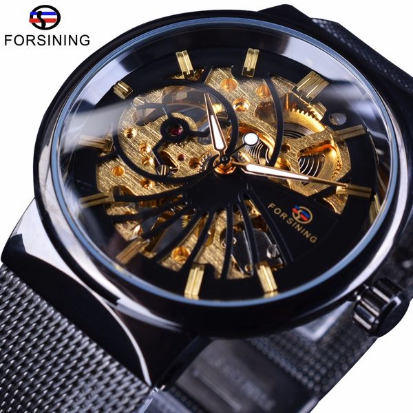 

forsining 2017 fashion luxury thin small циферблатом унисекс дизайн водонепроницаемый часы мужские luxury brand skeleton watch мужской наруч, Slivery;brown