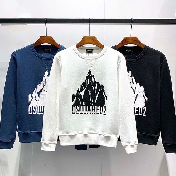 

2019 осенью и зимой новый мужской с длинными рукавами свитер хлопка шею печать рубашка тенденции моды пальто, Black