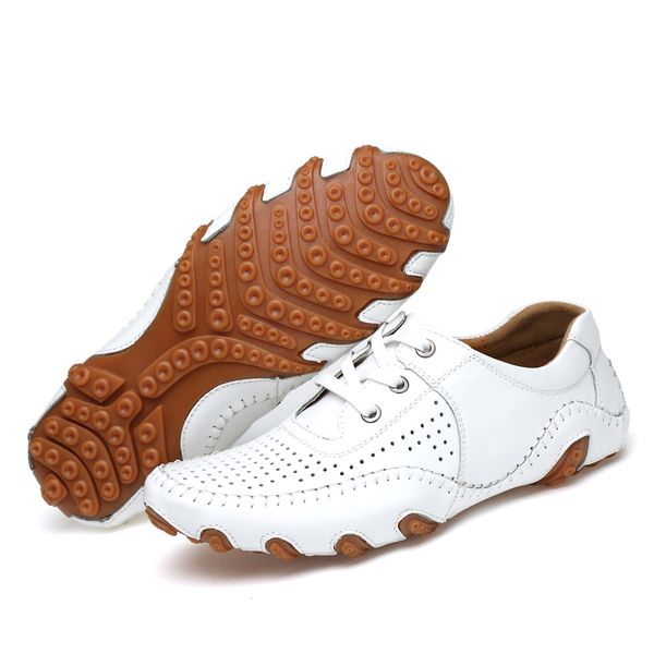 

men leather golf shoes spring summer comfortable sport training sneakers for golf big size 38-46 mens sneakers leather