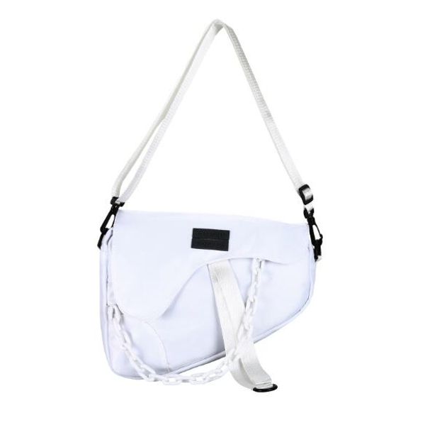 

waterproof nylon oversize waist bag man chest bag women shoulder bags large capacity saddle bag