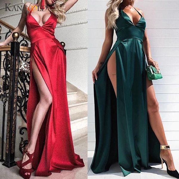 

kancoold women multiway wrap convertible boho maxi club red dress bandage long dress party bridesmaids robe longue femme, Black;gray