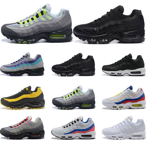 

wholesale running shoes for men womens classic aqua black white ultramarine frequency breathable sports sneakers trainers size 36-46, White;red
