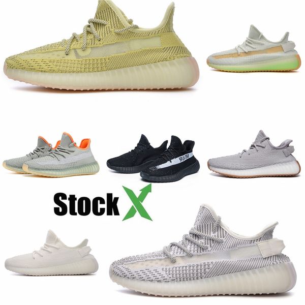 

runner new kanye west magnet inertia v2 reflective shoes wave static black classical vanta mauve geode men women sneakers #qa580