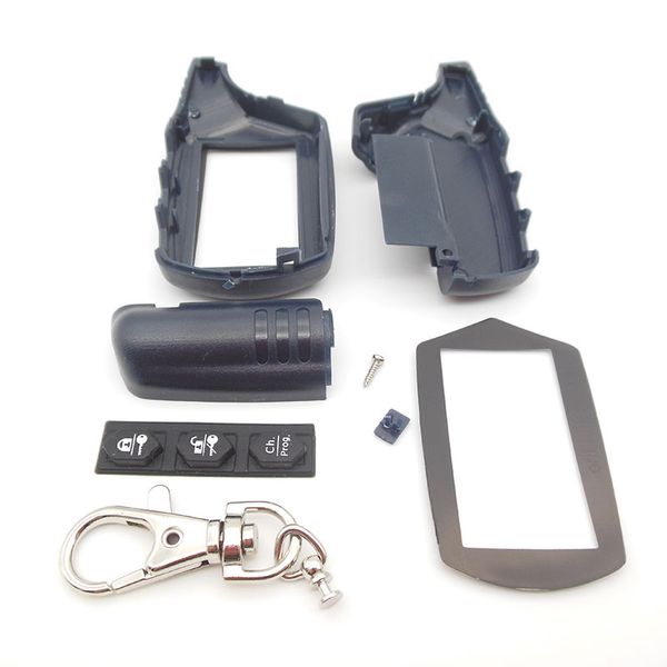 

russian version fx-5 case keychain for kgb fx-5 lcd remote two way car alarm system ing