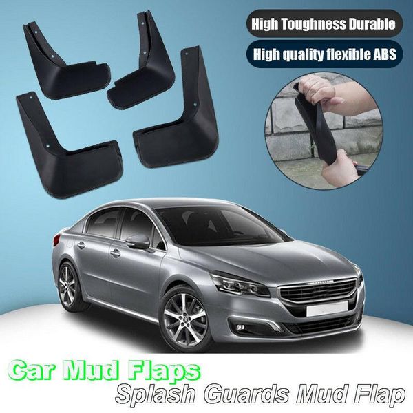 

for peugeot 508 2011-2014 splash guards mud flap front rear mudguards fender