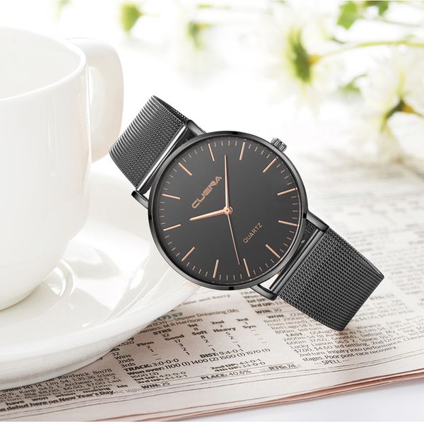 

luxury watches quartz watch stainless steel dial casual bracele men's watch wrist party decoration suit dress gifts, Slivery;brown