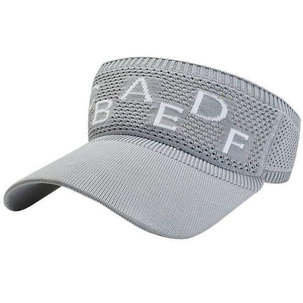 

2019 empty visor hat tennis sports cap men women sun hats adjustable casual knitted golf outdoor caps, Black;white