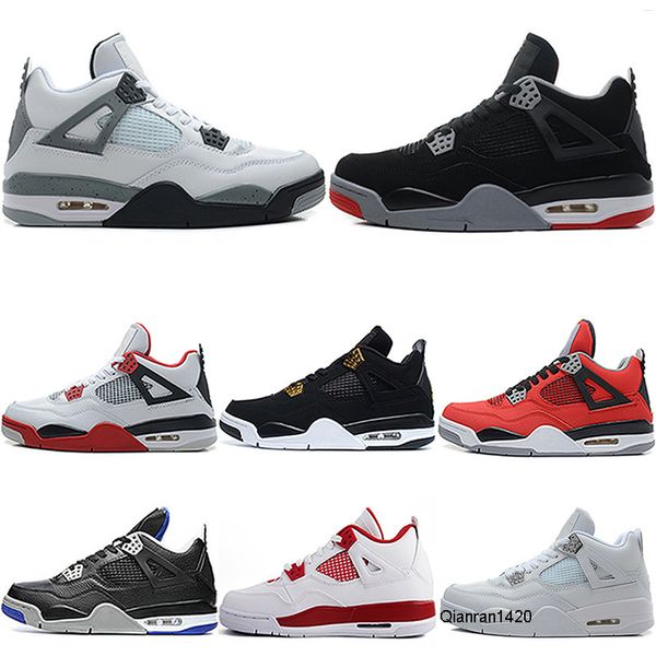 

basketball shoes 4 4s mens designer pure money gs motorsport sports bred at 89 royalty blackcat toro bravo oreo sneakers us 8-13