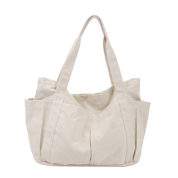 

fashion simple canvas tote bag women handbags female designer large capacity leisure shoulder bags big travel bags bolsas