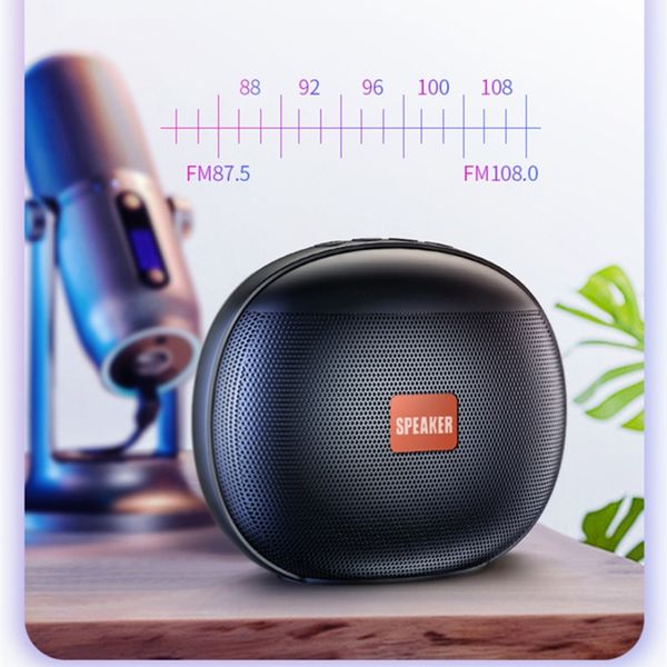 

mini speakers portable mini wireless bluetooth speaker outdoor subwoofer speakers column 3d music loudspeaker support tf usb