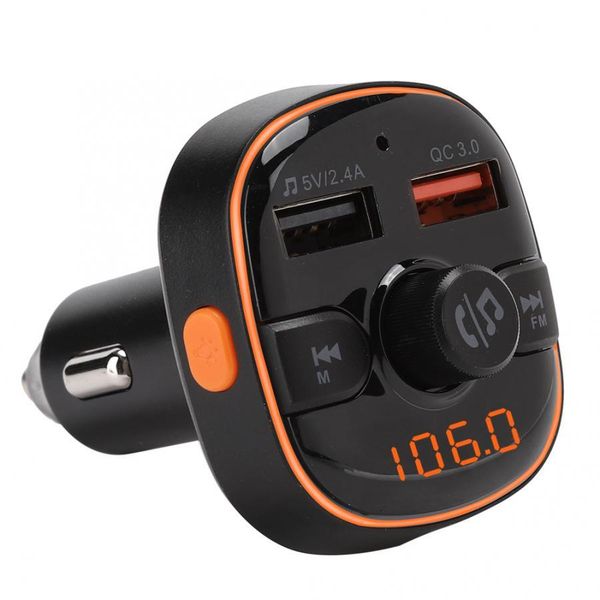 

bc52 hands-bluetooth 5.0 car music mp3 player kit audio fm transmitter modulator