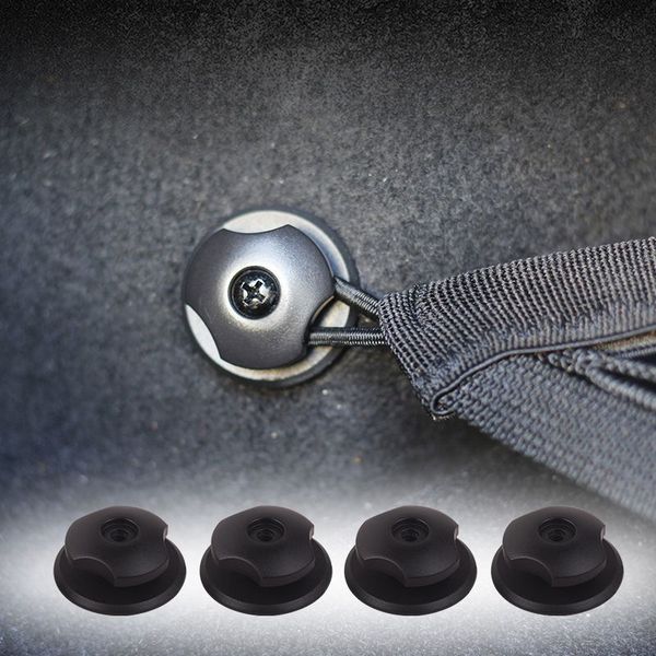 

4pcs auto hook mounting points for car rear cargo trunk storage organizer net car accessories
