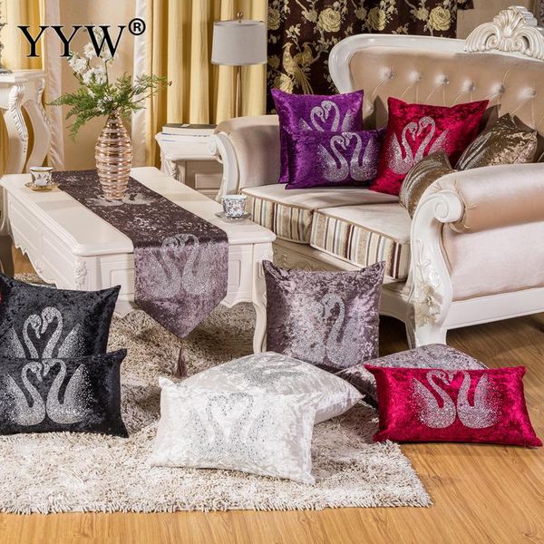 

rhinestone 45x45cm pillowcase velvet soft throw pillow covers throw cushion pillow cover case bedroom decor home textile