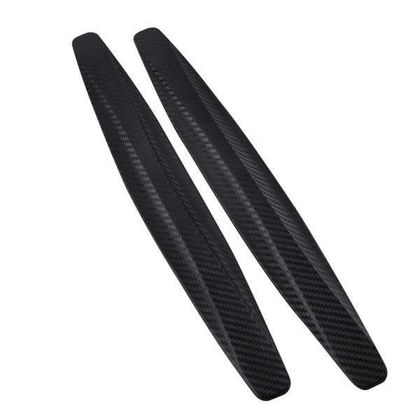 

2pcs car rubber bumper protector car corner protector guard strip crash bar bumper strip trim protection guard strip