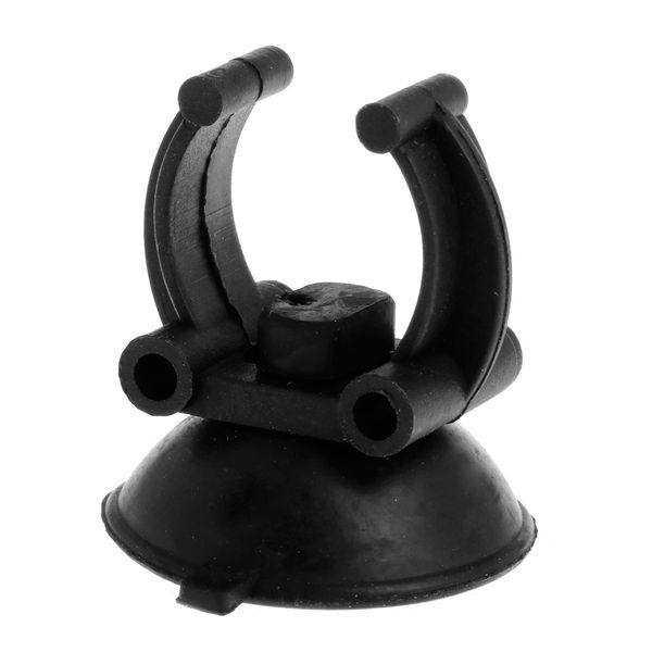 

0pcs/lot black suction cup clip 30mm diameter for aquarium heater tubing rain bar may3_35 other aquarium fish