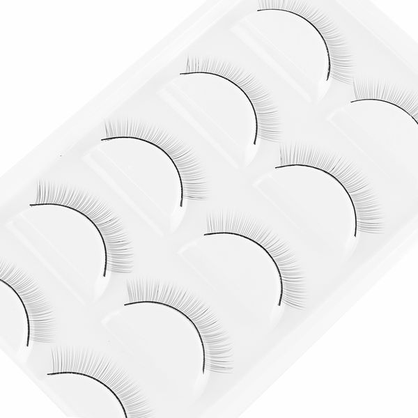 

5 pairs soft practicing teaching lashes handmade false eyelashes professional training lashes for beginners eyelash extension