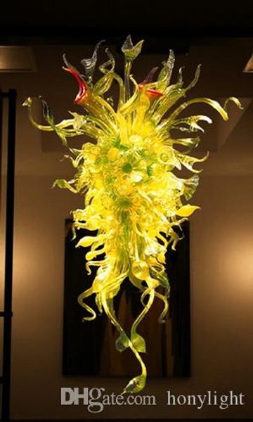 

hand blown glass gold chandelier lighting fixture new design indoor lighting led bulbs style murano glass hanging chain chandelier