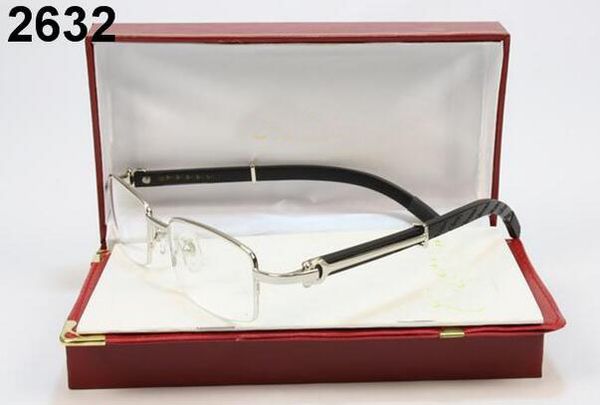 

модный бренд солнцезащитных очков для мужчин 2020 унисекс рога буйвола очки мужчин женщин безободковых вс очки серебро золото металлический, White;black