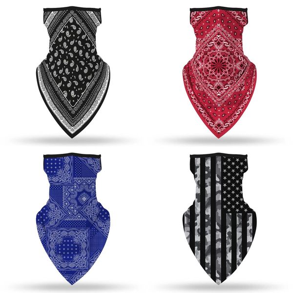

0tqbq versatility seamless tube headband fishing bandanas head scarf cycling face mask head scarf neck gaite bandanna, Black