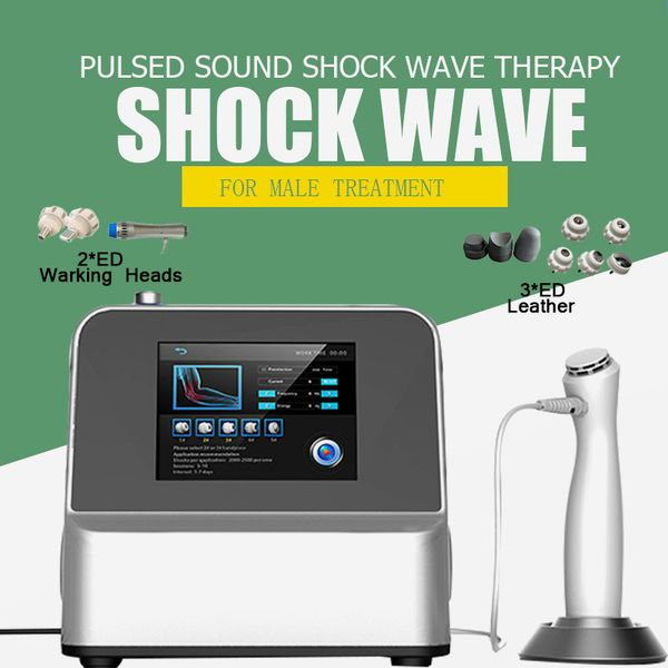 

2020 new shock wave therapy equipment for pain relieve electromagnetic therapy for erectile dysfunction and physicaly for body pain relif