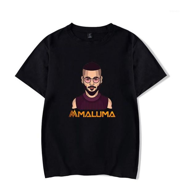 

clothing fashion style casual apparel maluma mens summer designer tshirts crew neck solid color short sleeve homme, White;black
