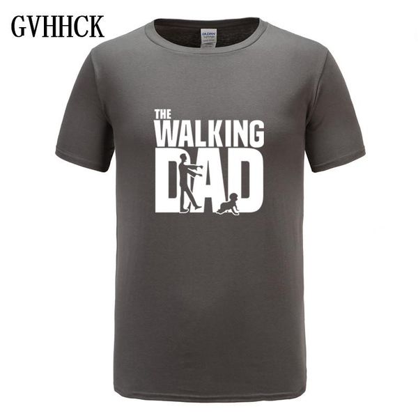 

the walking dad fathers day gift men's funny t-shirt t shirt men new short sleeve cotton novelty tee camisetas hombre, White;black