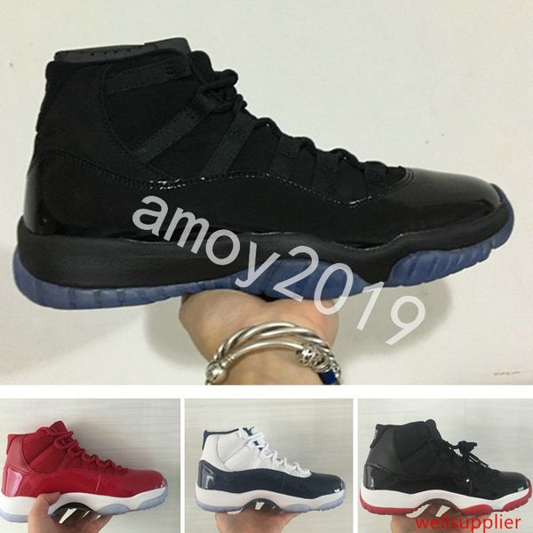 

wholesale prom night 11s chicago 72-10midnight navy concord bred 11 low men women basketball shoes space jam gamma mens trainers sneakers