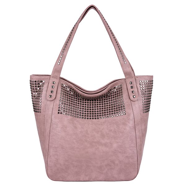 

rivet women purse purses and handbags luxury designer large capacity shoulder bag fashion purses designer bag new