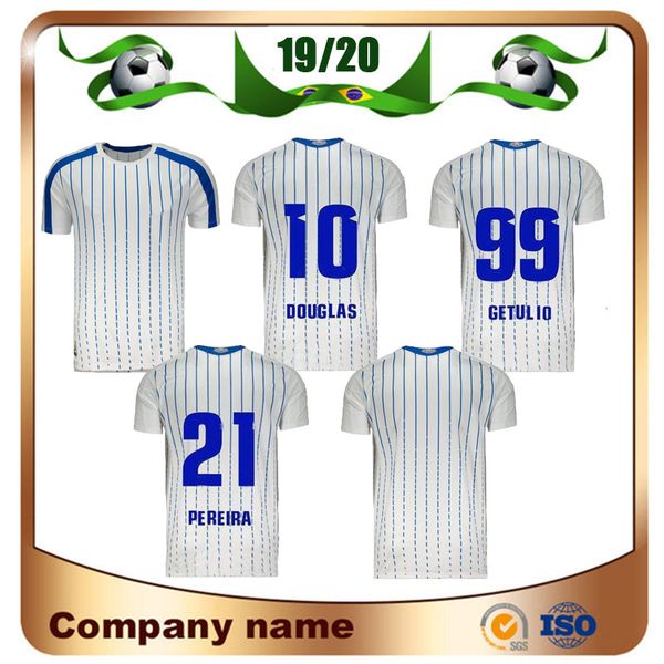 

New 2019 Campeonato Brasileiro Avai FC Soccer Jersey 19/20 Away DOUGLAS GETULIO PEREIRA Soccer Shirt Customized football uniforms