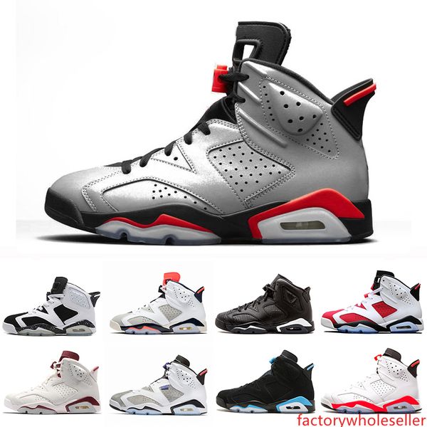 

2019 new black infrared 6 6s basketball shoes mens cny carmine gatorade green tinker unc black cat designer trainers sneakers us 7-13