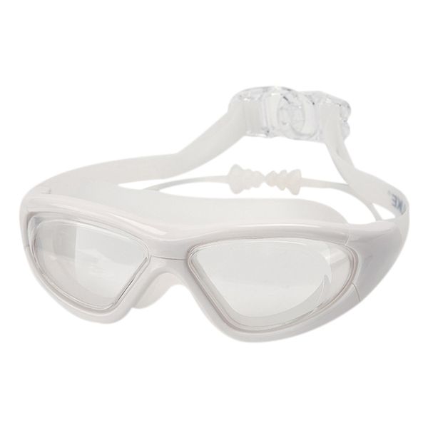 

yuke девушки hd прозрачный водонепроницаемый anti-fog плавание очки плавательные очки с беруши