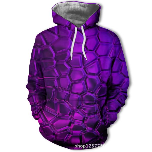 

mens designer mixed camouflage 3d printed hoodie with hat, Black