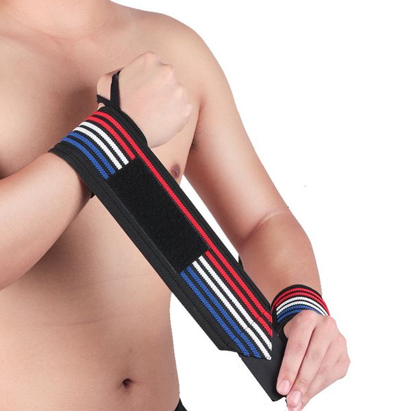 

wrist support 1 pcs compression wristband brace tennis badminton adjustable weightlifting bandage belt protectors fitness, Black;red