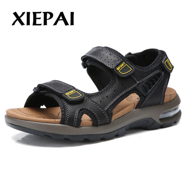 mens leather sandals clearance uk