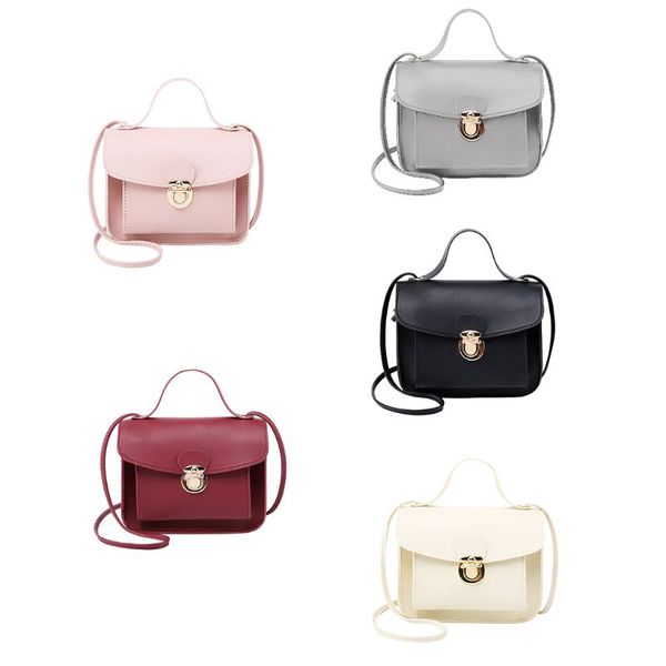 

fashion women girls handbag shoulder bag leather messenger hobo bag satchel purse tote lx9f