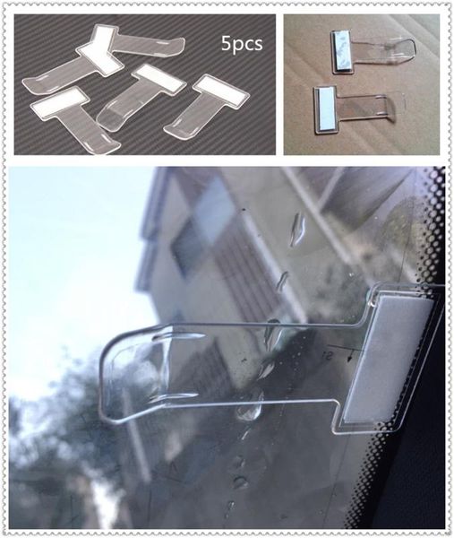 

car ticket clip glasses frame mini t-shaped transparent environmental protection home for kia knd-4 spectra5 spectra rio5