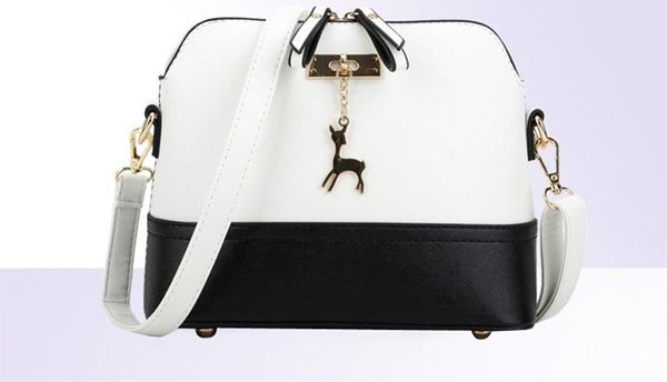

2019 женщины сумки посыльного мода кожа малый shell сумка марка crossbody сумка олень сумки на ремне bolsa feminina подарок