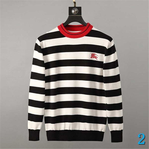 

designer women sweaters winter men brand striped hoodies casual luxury crew neck sweatshirts for men couple clothing size -3xl 2, White;black