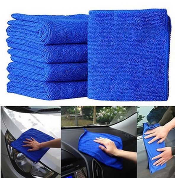 

10pcs microfibre cleaning auto soft cloth washing cloth towel duster 30cm x 30cm car home cleaning micro fiber towels 1211